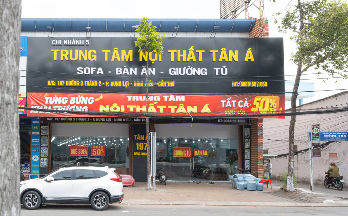 Trung Tâm Nội Thất Tân Á – Sang Trọng & Nhập Khẩu