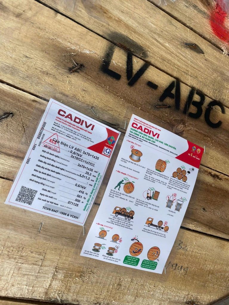 Bảng giá cáp nhôm LV ABC Cadivi tại đại lý Thành Đạt